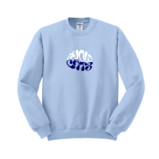 Snowcats Shades of Blue Crew